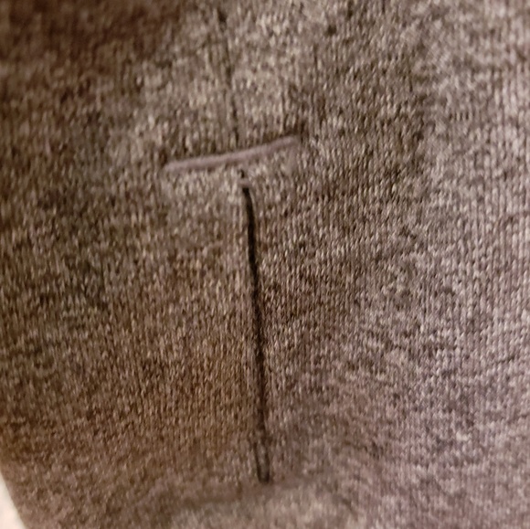 UMBRO HEATHER GRAY ATHLETIC 1/4 ZIP TOP - Picture 2 of 4